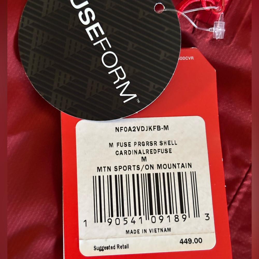 The North Face GORE TEX Red Raincoat - Picture 7 of 15